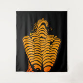 Tenture Femme Abstraite Silhouette Moderne Expressive (Devant)