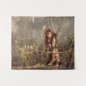 Tenture Femme Archer Fantasy Romance Fiction (Devant (Horizontal))