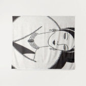 Tenture femme art déco 1928 (Devant (Horizontal))