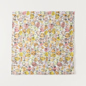 Tenture femme au pastel jaune (Devant (Horizontal))