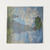 Tenture Femme avec parasol - Madame Monet et son fils (Devant (Horizontal))