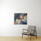 Tenture Femme céleste dans l'art cosmos de feu (En situation (horizontale))