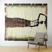 Tenture Femme d'Afrique (En situation (horizontale))