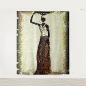 Tenture Femme d'Afrique (Devant)
