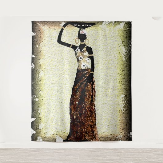 Tenture Femme d'Afrique (Devant)