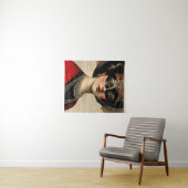 Tenture Femme de Mascarade (En situation (horizontale))