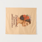 Tenture Femme dotée de fleurs (Devant (Horizontal))