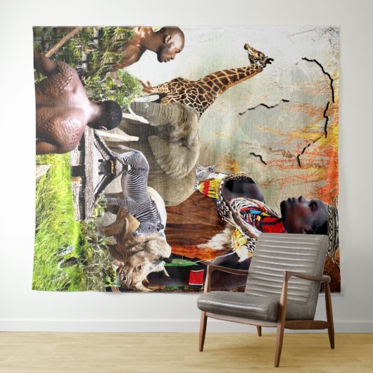 Tenture Femme King (En situation (horizontale))