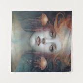 Tenture Femme Méduse Fantastique (Devant (Horizontal))