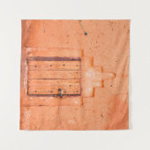 Tenture Fenêtre en bois fermée dans la maison marocaine tr (Devant (Horizontal))