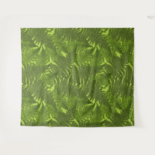 Tenture Ferme en vert (Devant (Horizontal))