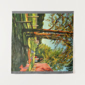 Tenture Ferme pittoresque Missouri Horse Boaring (Devant (Horizontal))