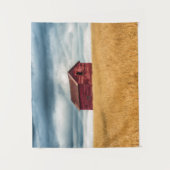 Tenture Fermes | Vielle grange rouge (Devant)