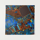 Tenture Fermeture de la carte de circuits électroniques. a (Devant (Horizontal))