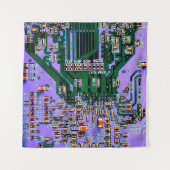 Tenture Fermeture de la carte de circuits électroniques. a (Devant (Horizontal))