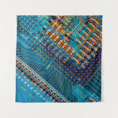 Tenture Fermeture de la carte de circuits électroniques. o (Devant)