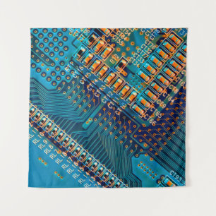 Tenture Fermeture de la carte de circuits électroniques. o