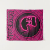 Tenture FerretFatale (Devant (Horizontal))