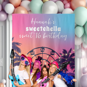 Tenture Festival de musique   Ferris Wheel Palms Sweet 16