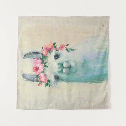 Tenture Festival Llama (Devant)