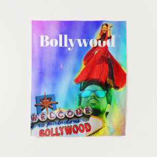 Tenture Fête colorée sur le thème Bollywood indien