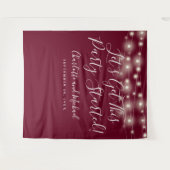 Tenture Fête Commence Lumières Bourgogne Photo fond (Devant (Horizontal))