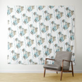 Tenture Fête d'adieu Nous Vous Manquerons arrière-plan de (En situation (horizontale))