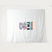 Tenture Fête d'anniversaire Licorne Enfants Garçon 8 ans 8 (Devant (Horizontal))