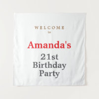 Fête d'anniversaire mignonne minimaliste moderne