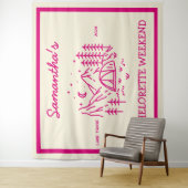 Tenture Fête de Bachelorette de Camping Simple Moderne dan (En situation)