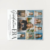 Tenture Fête de Collage de Photos de Promotion Era de Dipl (Devant (Horizontal))