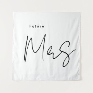 Tenture Fête de fiançailles de Mme Future Moderne sur mesu