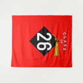 Tenture Fête de fin d'études 2026 (Devant (Horizontal))