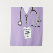 Tenture Fête de fin d'études à l'école d'infirmières (Devant)