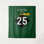 Tenture Fête de la graduation 2025 (Devant)