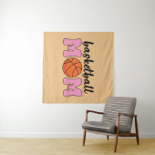 Tenture Fête de la mère mère du basket-ball (En situation (horizontale))