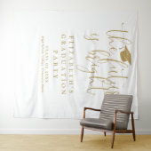 Tenture Fête de l'or brillant fond photo (En situation (horizontale))