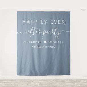 Tenture Fête de Mariage Heureux Pour Toujours Fond de Phot