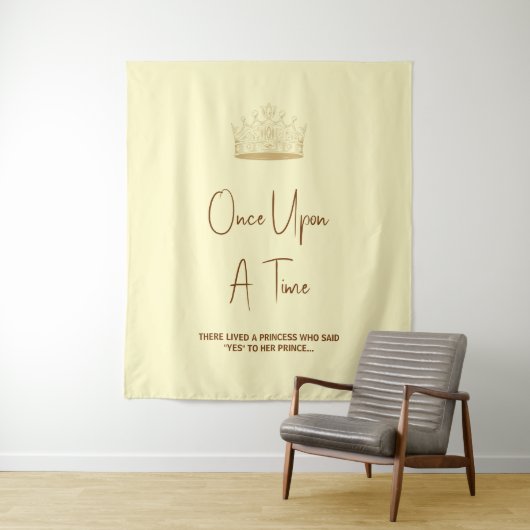 Tenture Fête de Mariée de Princesse à Reine (En situation)