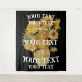 Tenture Fête de Noël 2024 Cocktail Vin Fromage (Devant)