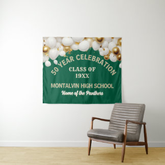 Tenture Fête de retrouvailles de la 50e promotion