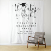 Tenture Fête des diplômés de l'avenir brillant arrière-pla (En situation)