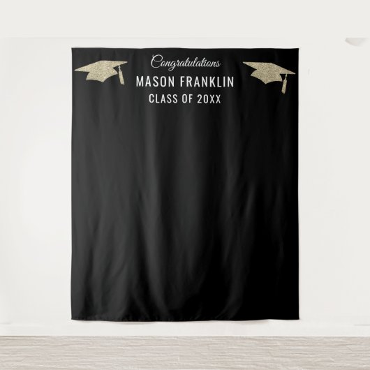 Tenture Fête des diplômes Présentation de photos (Devant)