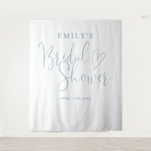 Tenture Fête des mariées bleu foncé - fond photo (Devant)