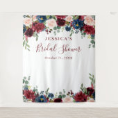 Tenture Fête des mariées Broussaillée de la marine de Bour (Devant)