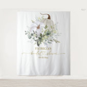 Tenture Fête des mariées d'automne Citrouille verte Contex (Devant)