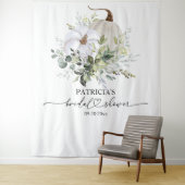 Tenture Fête des mariées d'automne Citrouille verte Contex (En situation)