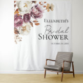 Tenture Fête des mariées d'automne de Bourgogne (En situation)