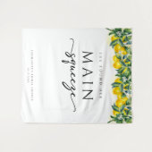 Tenture Fête des mariées de citron à la fine pointe (Devant (Horizontal))