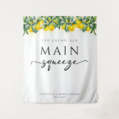 Tenture Fête des mariées de citron à la fine pointe (Devant)